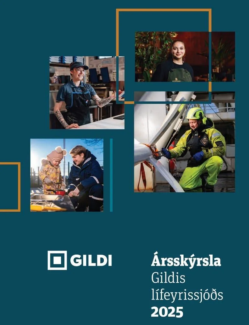 Ársskýrsla Gildis 2025 - forsíða